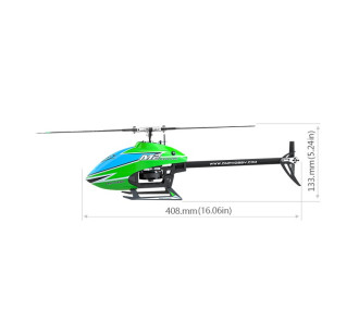 HELICOPTER OMPHOBBY M2 3D EXPLORE ORANGE
