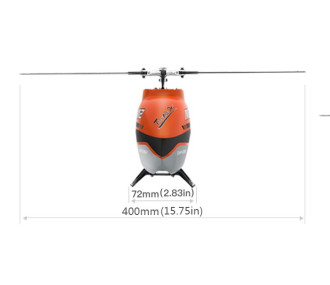 HELICOPTER OMPHOBBY 3D M2 EVO ORANGE