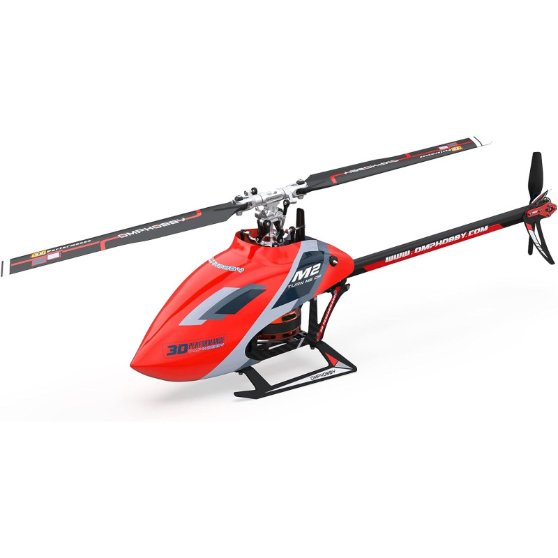 HELICÓPTERO OMPHOBBY 3D M2 EVO ROJO RTF