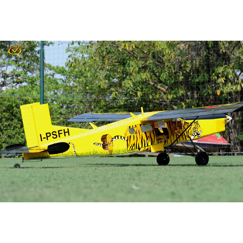 Aeromobile VQ Modello Pilatus PC-6 Porter (Versione Tiger) -30cc dimensione EP/GP