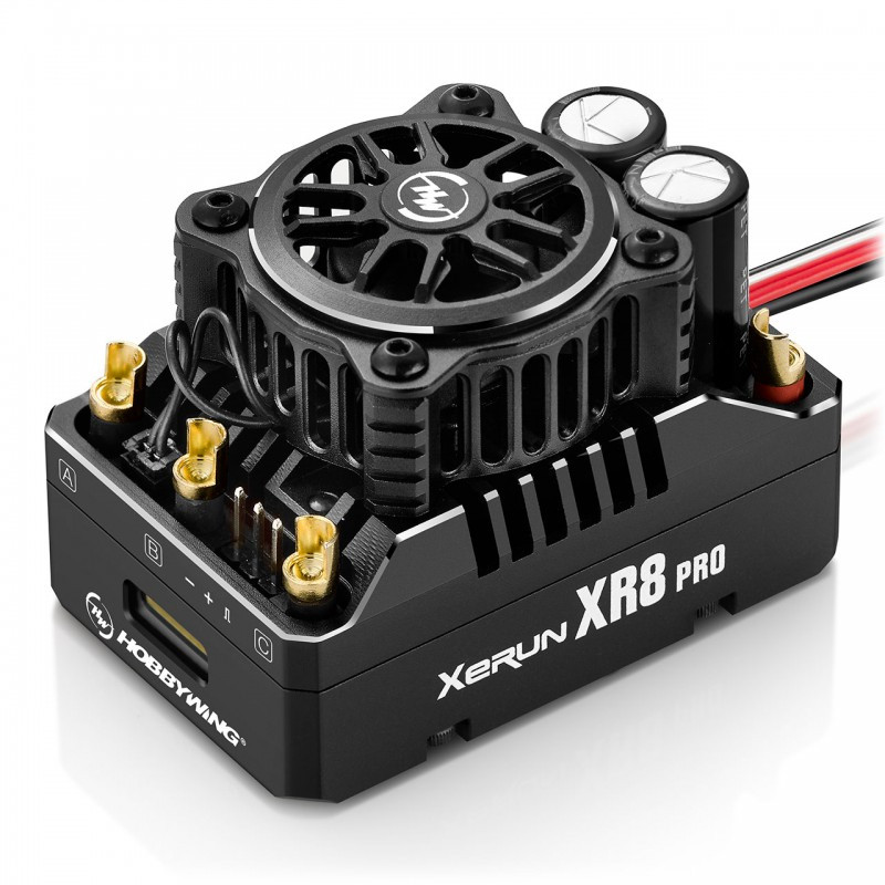 Brushless controller XR8 PRO G3 200A 1/8 sensored/sensorless HOBBYWING