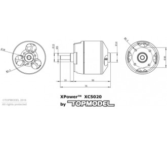 Moteur Xpower XC5020/14