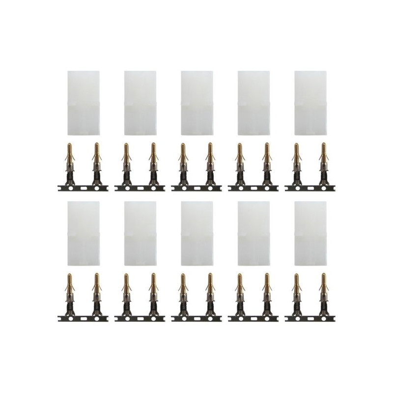 Prise Tamiya male (10 pcs)