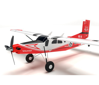 Aeromobili Kavan Pilatus PC-6 Porter 1,5m PNP - Rosso