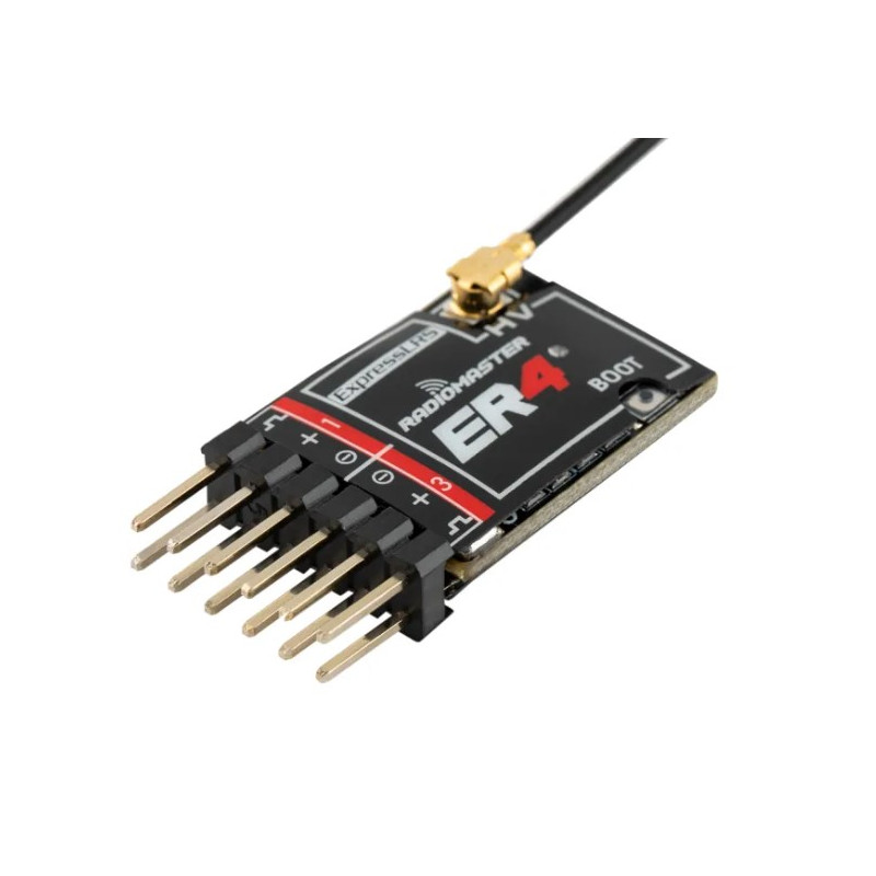 RadioMaster Récepteur ER4 2,4 GHz PWM ExpressLRS 4 canaux