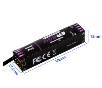 RadioMaster ER8GV Receptor ExpressLRS PWM de 2,4 GHz y 8 canales con sensor Vario