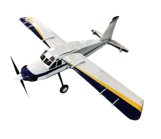 Aeronautica OMPHOBBY Bushmaster Blu/Bianco circa 1,66 m PNP