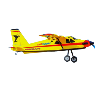 Avión OMPHOBBY Bushmaster Rojo/Amarillo aprox 1,66m PNP