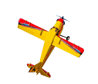 Aircraft OMPHOBBY Bushmaster Red/Yellow approx 1.66m PNP