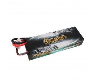 Batería Gens Ace Bashing-series, Lipo 2S 7.4V 5500mAh 50C Hardcase 10# Deans