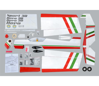 Avion Phoenix Model HERO 3D 1,5m 59" ARF Size .46-.55