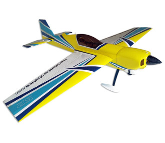 Avión Precision Aerobatics Katana 52 Amarillo/Blanco ARF aprox.1.32m