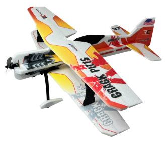 Avión RC Factory Crack Pitts XL Amarillo aprox. 1.00m