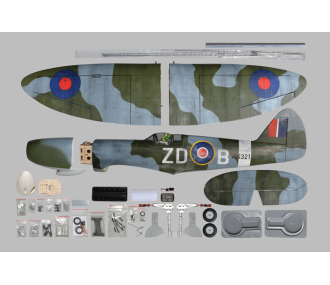 Flugzeug Phoenix Model Spitfire Mk2 .46-.55 GP/EP ARF 1.40m