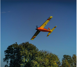 Avión de madera en kit para construir Robbe Rasant 0,90m - 50 años - Versión térmica