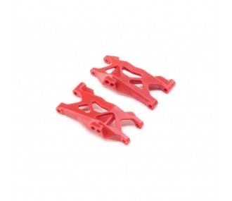 AXIAL AXI31605 Set di bracci di controllo inferiori anteriori Yeti Jr. (rosso)