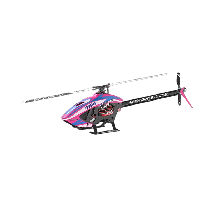 Helicóptero Goosky RS4 Venom Rosa Versión Estándar