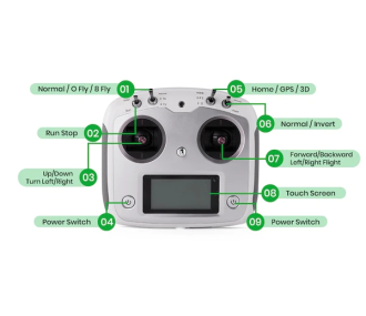 FLY WING - Elicottero FW450L V3 - RTF Verde