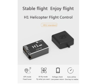 FLY WING - H1 Helicopter flight controller