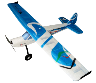 Avion RC Factory STEP 2 Bleu Clair env.1.14m