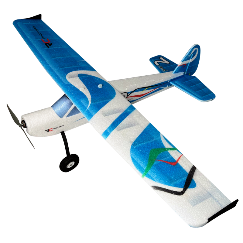 Avion RC Factory STEP 2 Bleu Clair env.1.14m