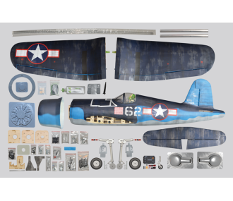 Avion Phoenix Model  F4U-CORSAIR 1,8m ARF 26-35cc