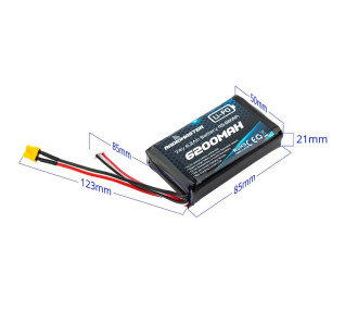 Batería RadioMaster Lipo 2s 7.4V 6200mah XT30