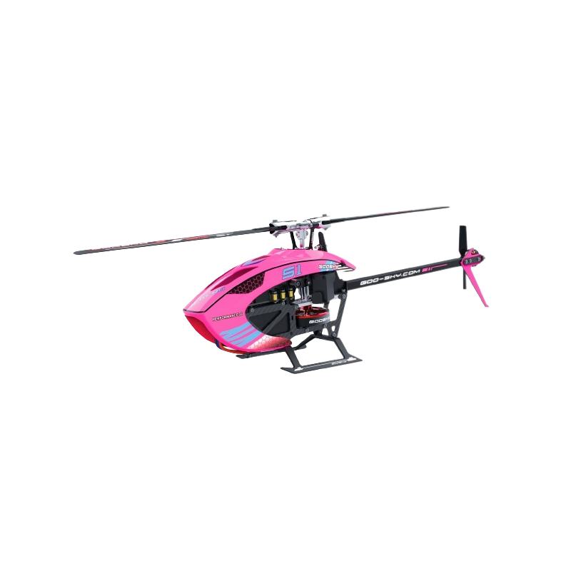 Helicóptero Goosky S1 Rosa Estándar RTF Versión Modo 1