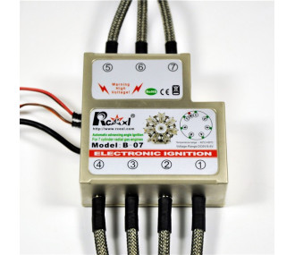 Ignition for 7 cylinder radial plug 1/4 32 90° RCEXL