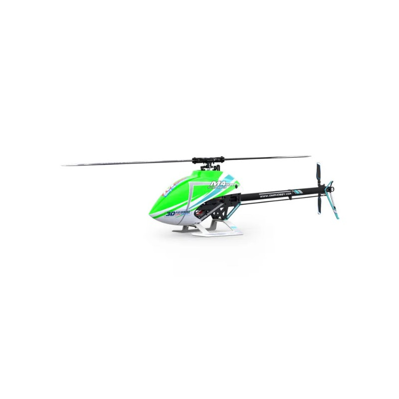 Hélicoptère OMPHobby Vert Crystal M4 MAX RC Combo kit