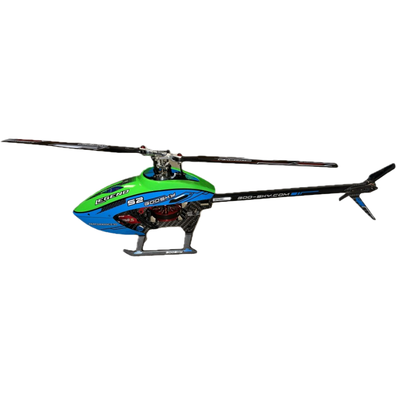 Helicopter Goosky S2 Blue/Green Standard RTF version MODE 1