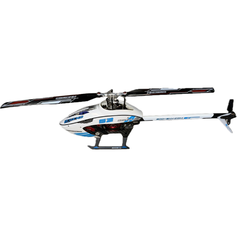 Helicoptère Goosky S2 Blanc Standard RTF version MODE 1