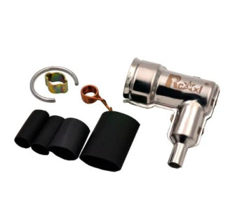 Complete spark plug cap 14mm 5/8" (16mm) - (BPM6F) 90° RCEXL