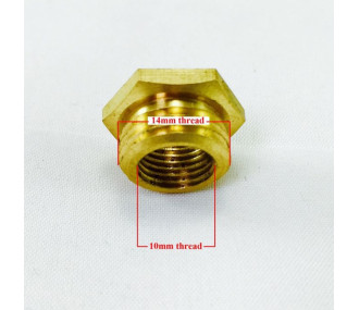 Adaptateur bougie 14mm vers 1/4 32  ( glow)