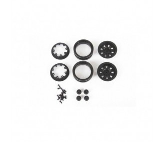 AXIAL AXI43004 1.9 3pc. Raceline Monster Beadlock Wheels Blk (2)