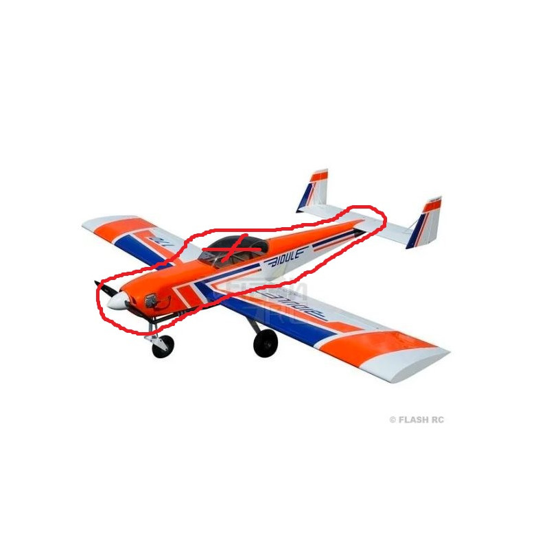 Rumpf Bidule 170 ARF ca.3.48m ECOTOP "deklassiert".