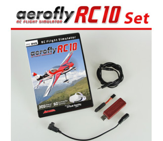 Aerofly RC10 Simulator + Futaba Interface