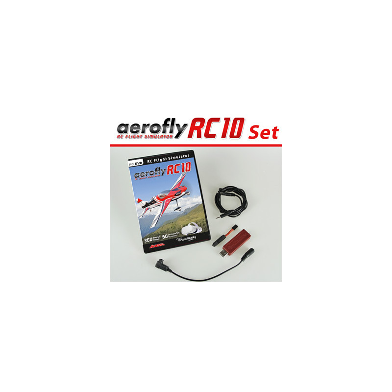 Aerofly RC10 simulator + Futaba interface