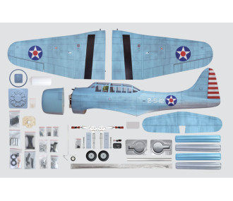 Phoenix Modelo_SBD DAUNTLESS_1,4 m_ARF .46 -.55