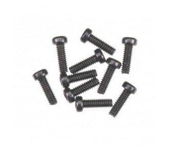 AXIAL AXA013 Cabeza cilíndrica M2x6mm Óxido negro (10)