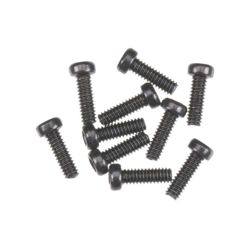 AXIAL AXA013 Cabeza cilíndrica M2x6mm Óxido negro (10)