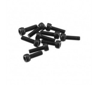 AXIAL AXA0023 Cabeza cilíndrica 2,6x8mm Negro (10)