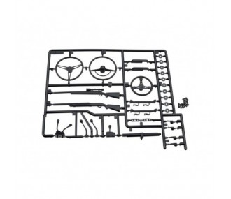 AXIAL AX80037 Black Interior Details Part Tree