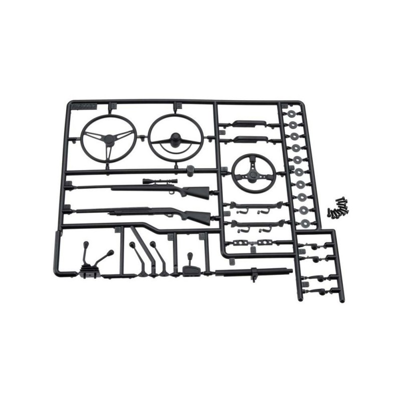 AXIAL AX80037 Black Interior Details Part Tree