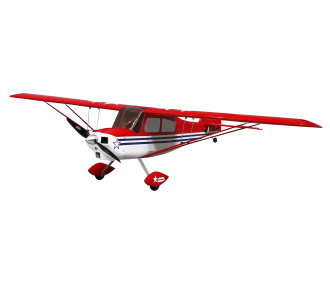 Avión OMPHOBBY Super Decathlon Rojo aprox 1.40m ARF