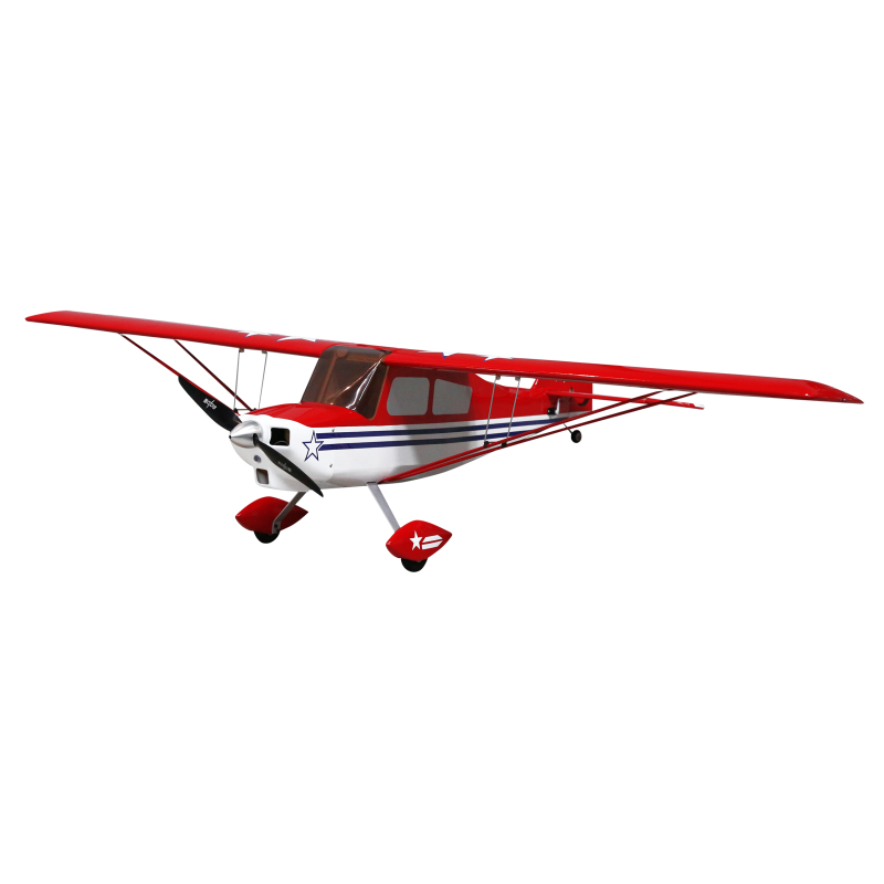 Avión OMPHOBBY Super Decathlon Rojo aprox 1.40m ARF