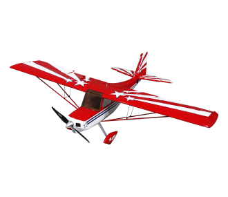 Avión OMPHOBBY Super Decathlon Rojo aprox 1.40m ARF