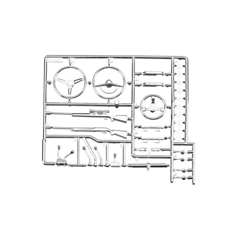 AXIAL AX80047 Albero delle parti interne di dettaglio cromo