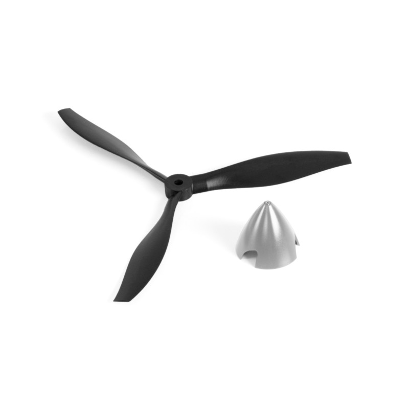 KAVAN three-blade propeller and cone Pilatus PC-6