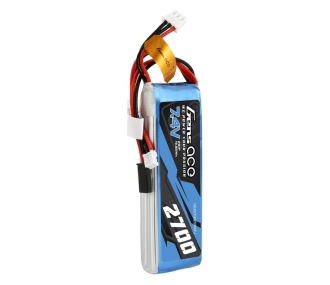 Batterie Tx Gensace lipo 2S 7.4V 2700mAh pour Futaba, Frsky Taranis, Sanwa
